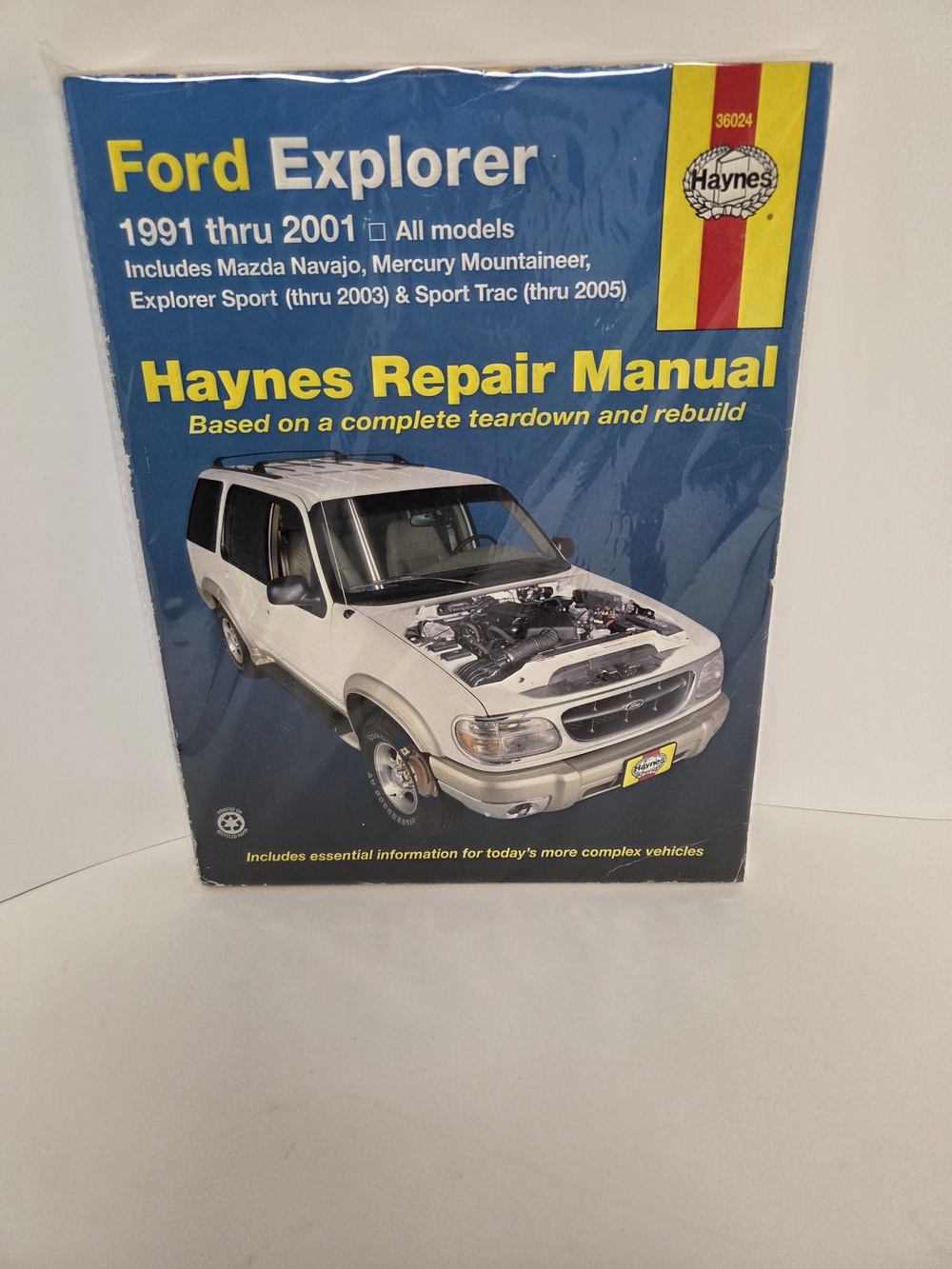 Haynes Ford Explorer Repair Manual 1991–2001 #36024 Sealed #0126